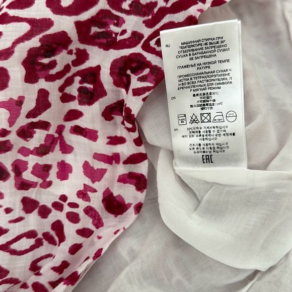 IRO Gira Dress Pink/White Size 40 - Picture 13 of 13